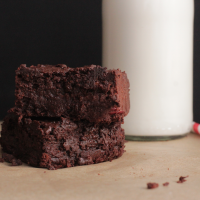 Vegan Protein Powder Brownies